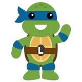 Stickers for Kids: Ninja Turtle Leonardo 6