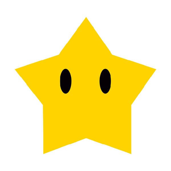 Stickers for Kids: Big Star in Mario Bros
