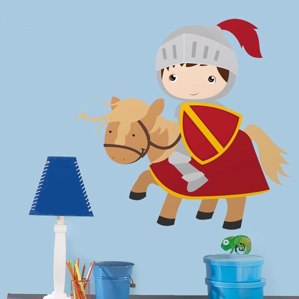 Stickers for Kids: Red Knight