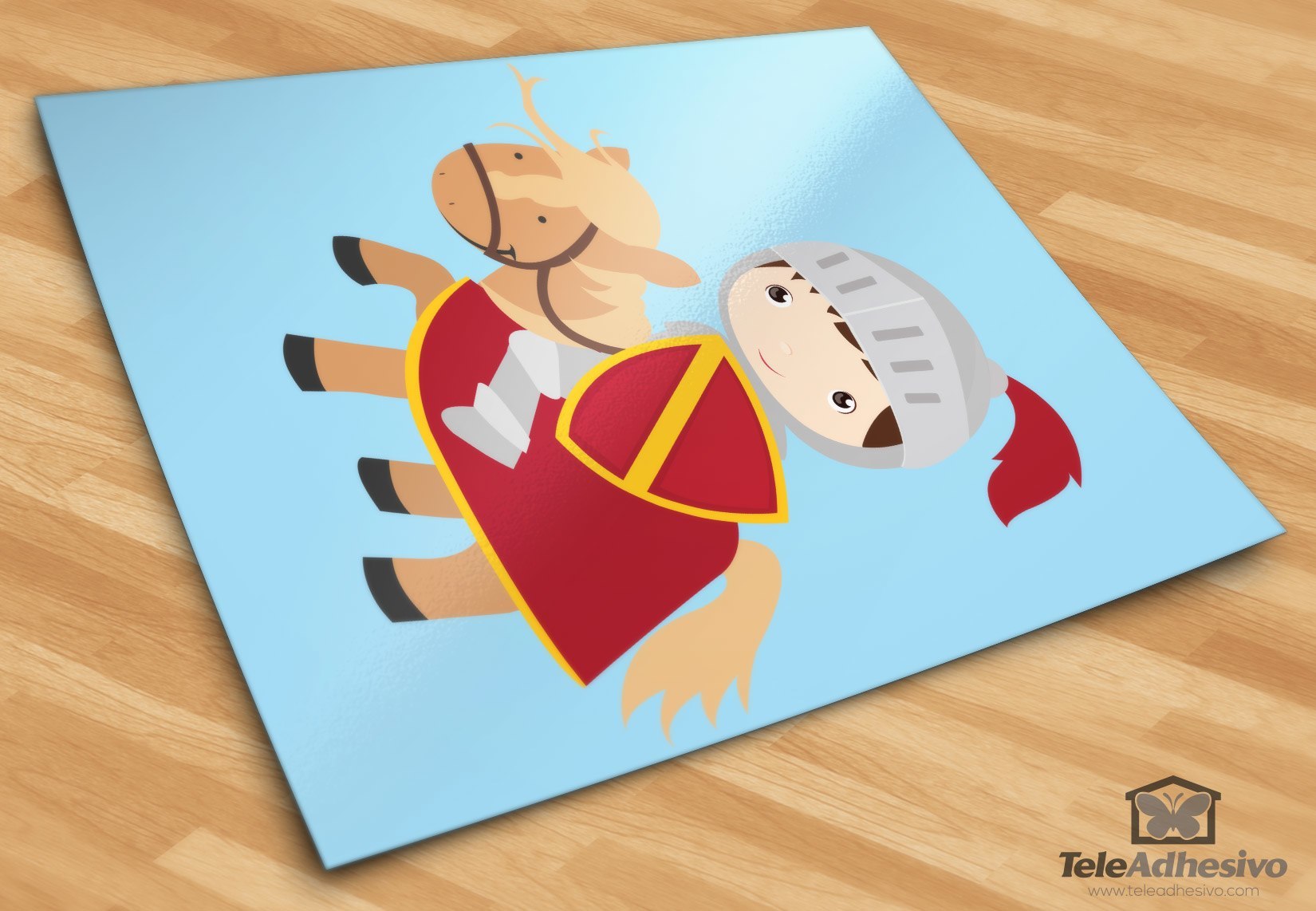 Stickers for Kids: Red Knight