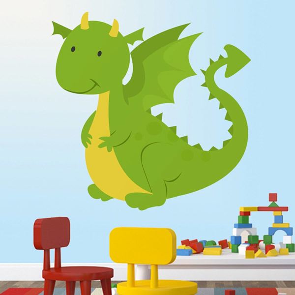 Stickers for Kids: Dragon 