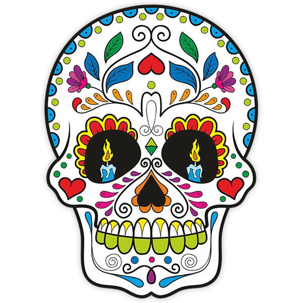 Wall Stickers: Mexican Skull Zapata