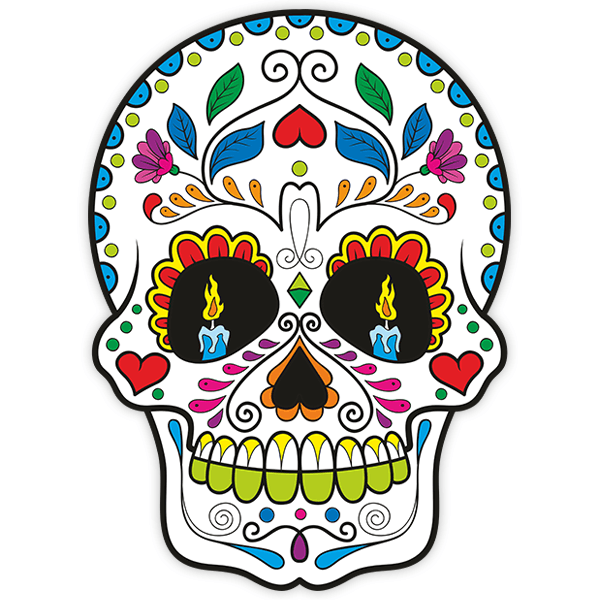 Wall Stickers: Mexican Skull Zapata