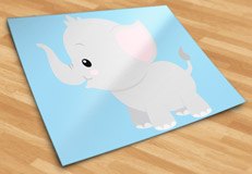 Stickers for Kids: Cheerful elephant 6