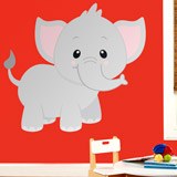 Stickers for Kids: Happy elephant 3