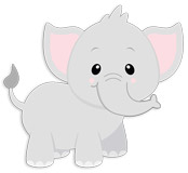 Stickers for Kids: Happy elephant 5