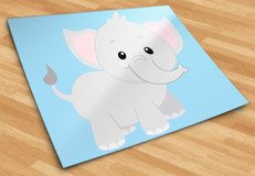 Stickers for Kids: Happy elephant 6