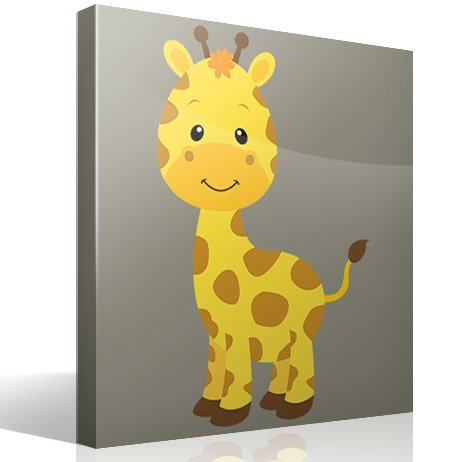 Stickers for Kids: Giraffe happy