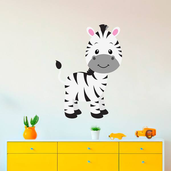 Stickers for Kids: Zebra child