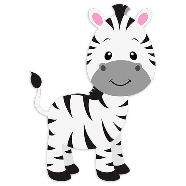 Stickers for Kids: Zebra child