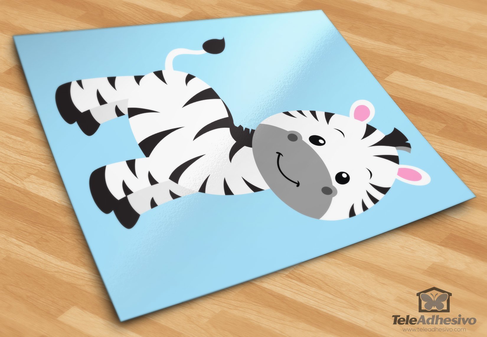 Stickers for Kids: Zebra child