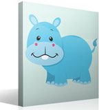 Stickers for Kids: Happy hippopotamus 4
