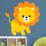 Stickers for Kids: Lion happy 3
