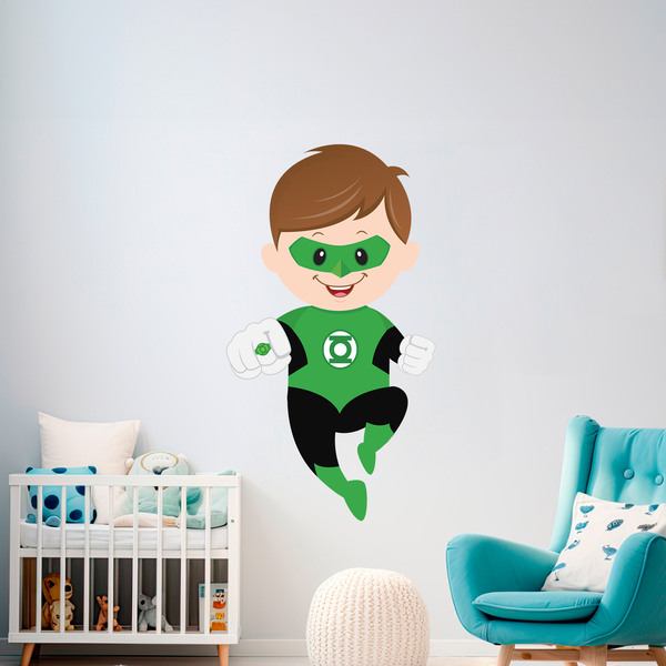 Stickers for Kids: Green Lantern