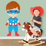 Stickers for Kids: Captain America 3