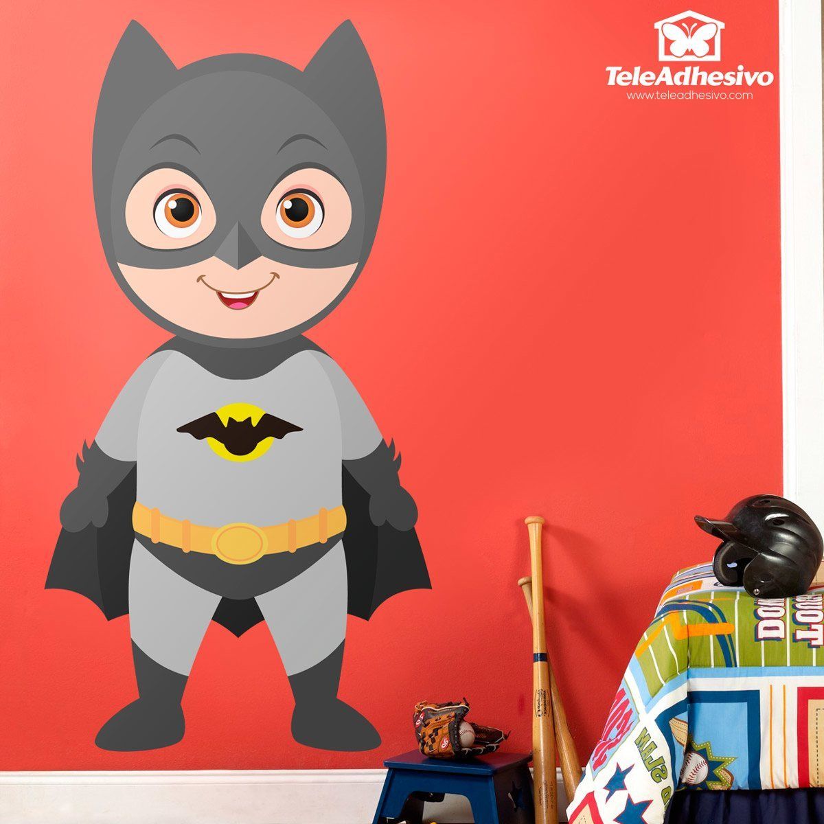Stickers for Kids: Kids wall sticker Dark Knight