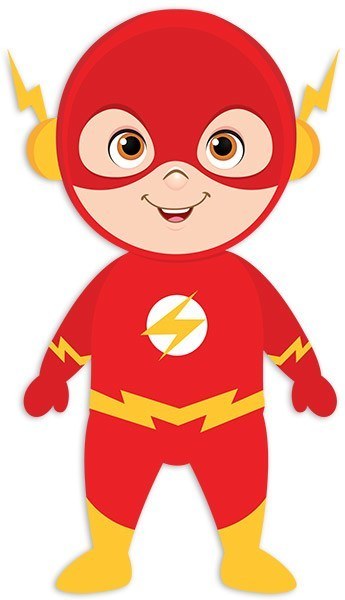 Stickers for Kids: Flash