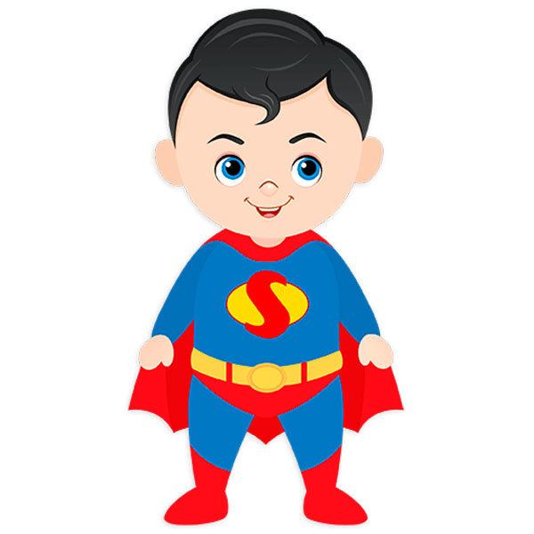 wall stickers for kids superman baby