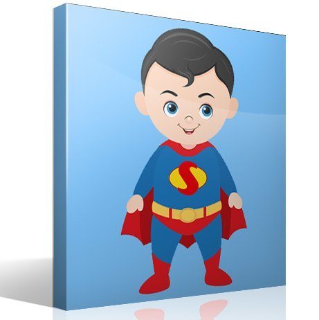 Stickers for Kids: Superman Baby