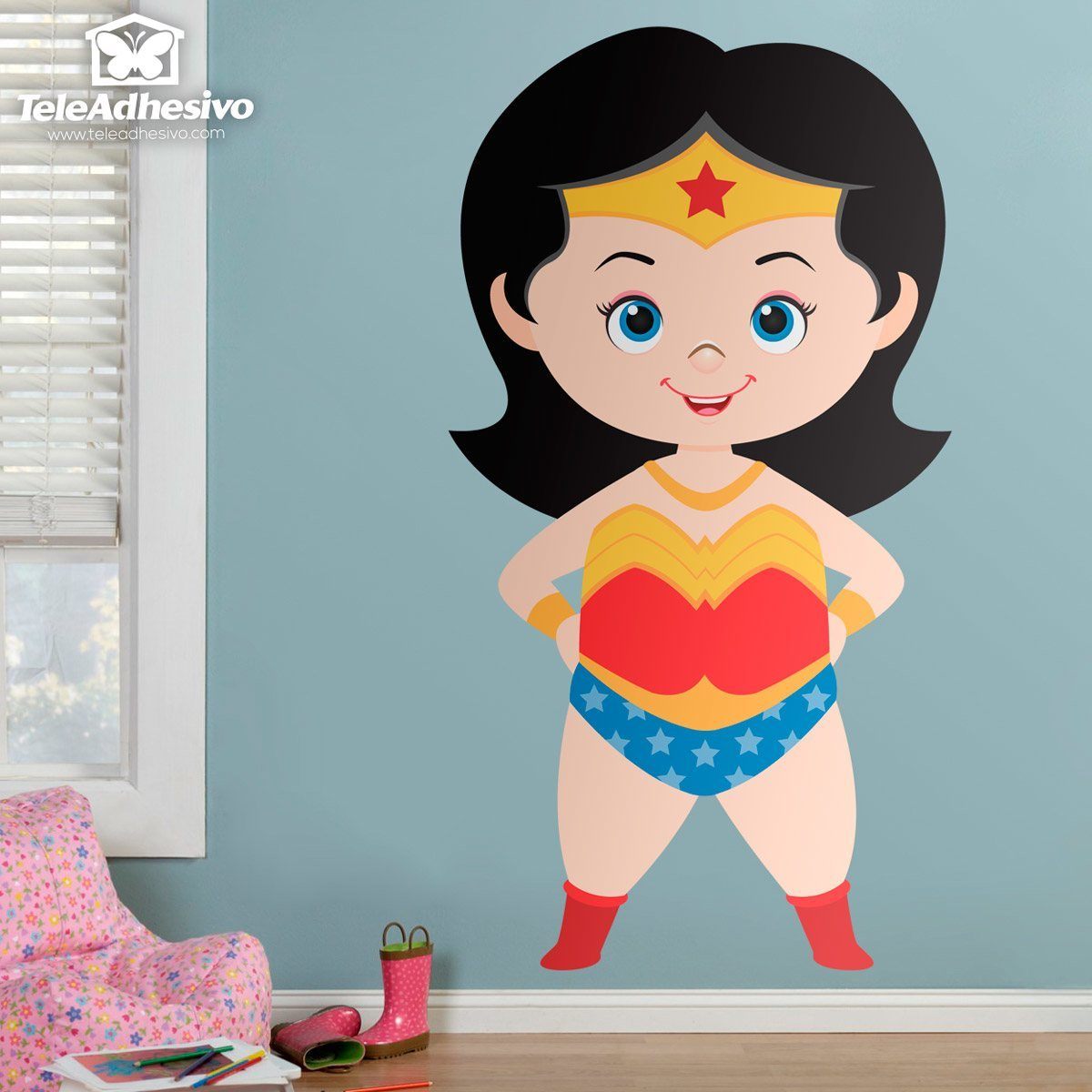 Stickers for Kids: Wonder Woman
