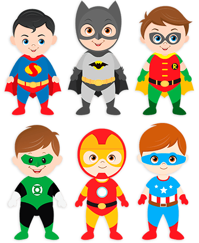 Kit heroes standing