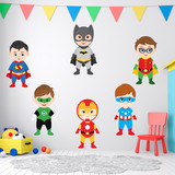 Stickers for Kids: Kit Superheros 3