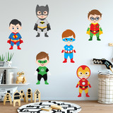 Stickers for Kids: Kit Superheros 5