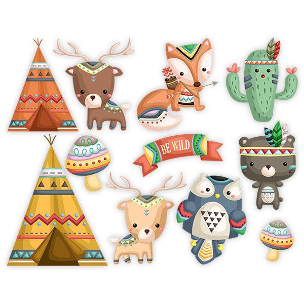 Stickers for Kids: Indian Animal Kit