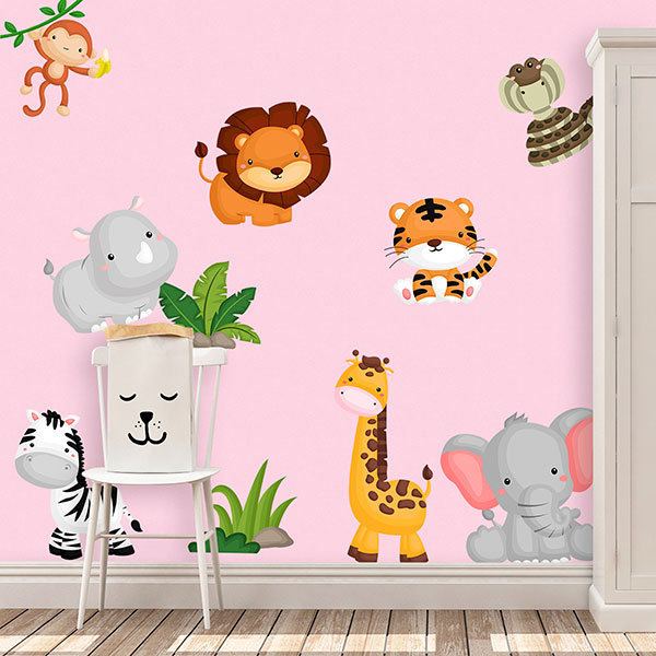 Stickers for Kids: African fauna kit