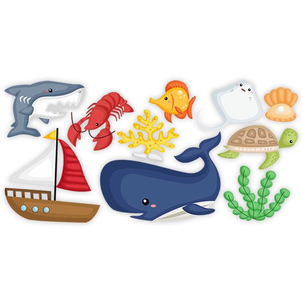 Stickers for Kids: Kit Cruising the Ocean