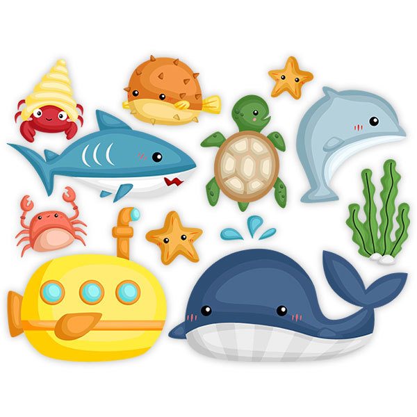 Stickers for Kids: Exploring Under the Sea Kit