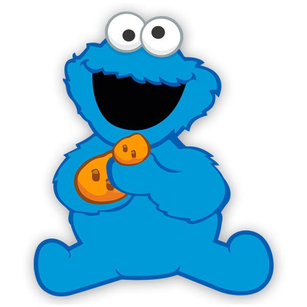 Stickers for Kids: Cookie Monster