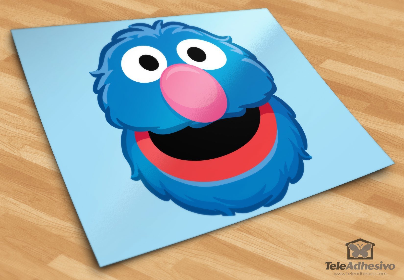 Kids wall sticker Grover head