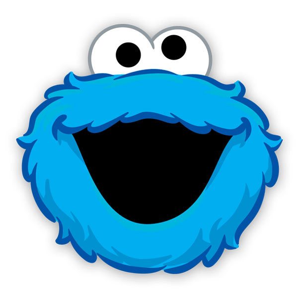 Stickers for Kids: Monster cookies laughter