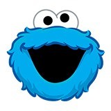 Stickers for Kids: Monster cookies laughter 6