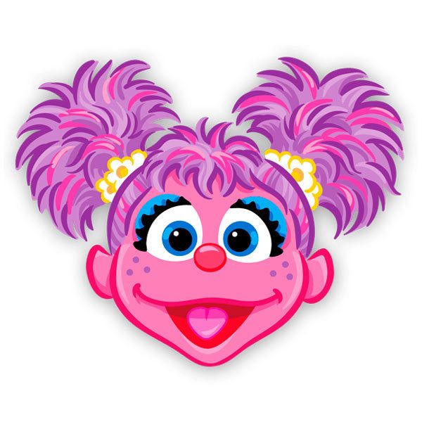 Stickers for Kids: Head of Abby Cadabby