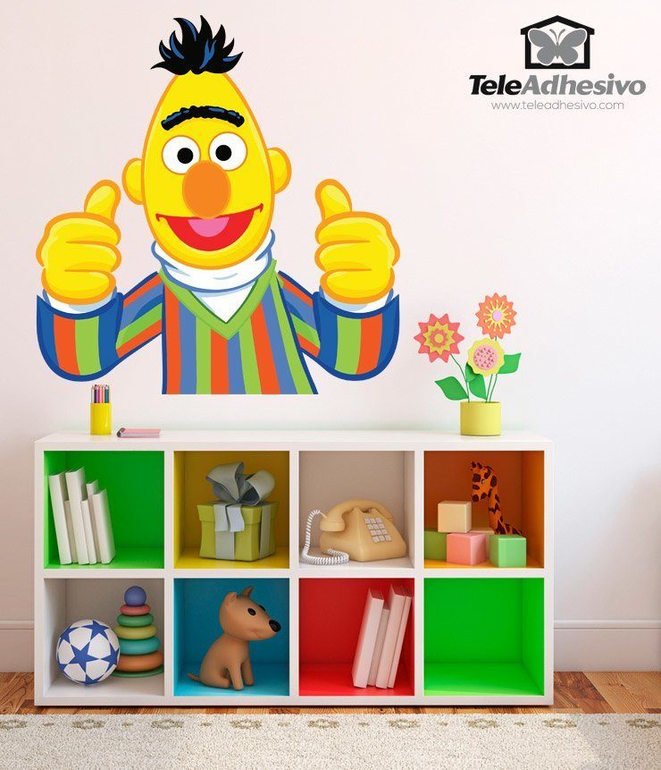 Stickers for Kids: Bert of Sesame Street