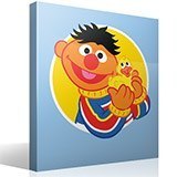 Stickers for Kids: Ernie with yellow duckling 4