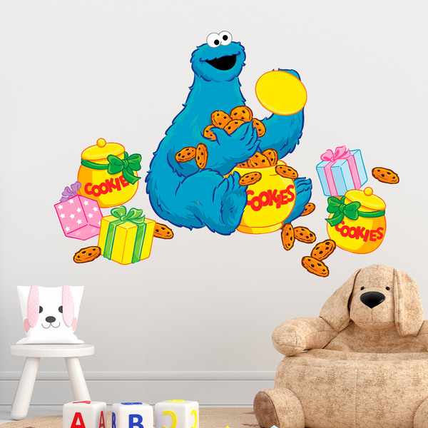 Stickers for Kids: Triky with boxes of cookies