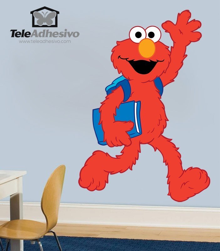 Stickers for Kids: Elmo goes to school