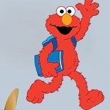 Stickers for Kids: Elmo goes to school 3