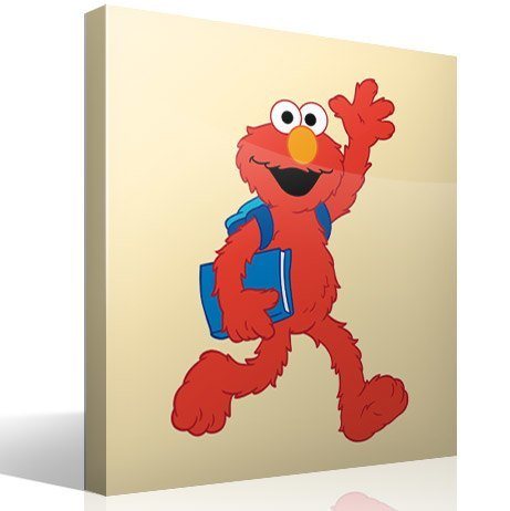 Stickers for Kids: Elmo goes to school