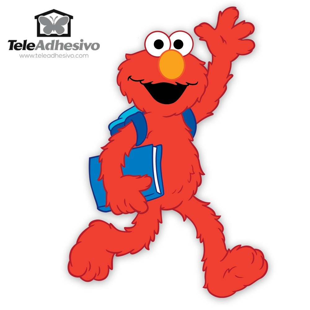 Stickers for Kids: Elmo goes to school