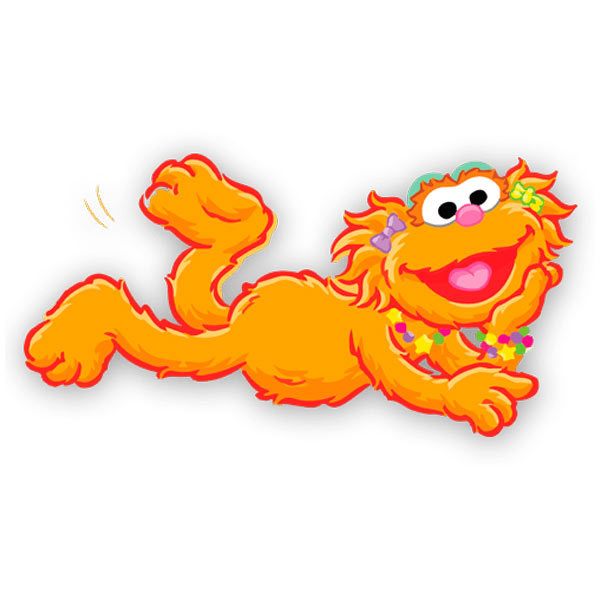 Stickers for Kids: Zoe of Sesame Street