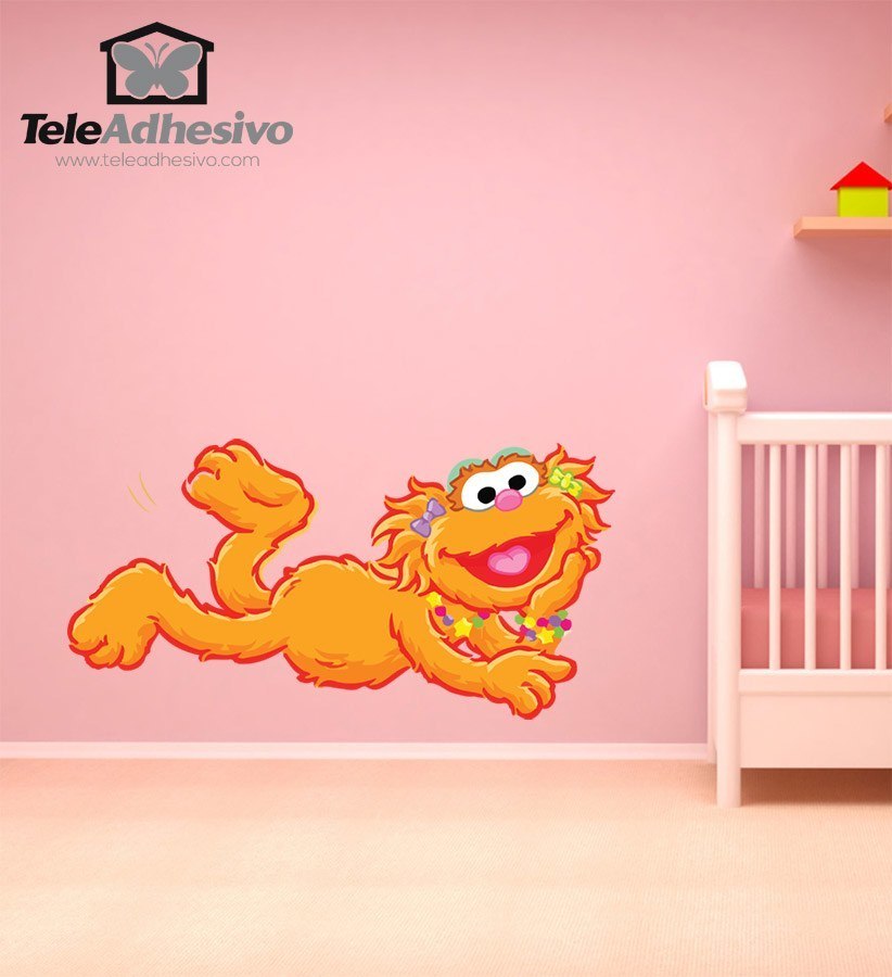 Stickers for Kids: Zoe of Sesame Street