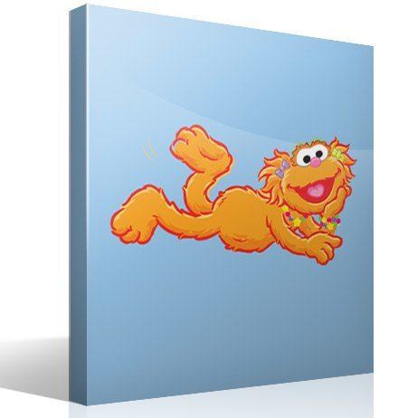 Stickers for Kids: Zoe of Sesame Street