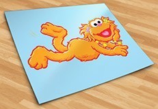 Stickers for Kids: Zoe of Sesame Street 5