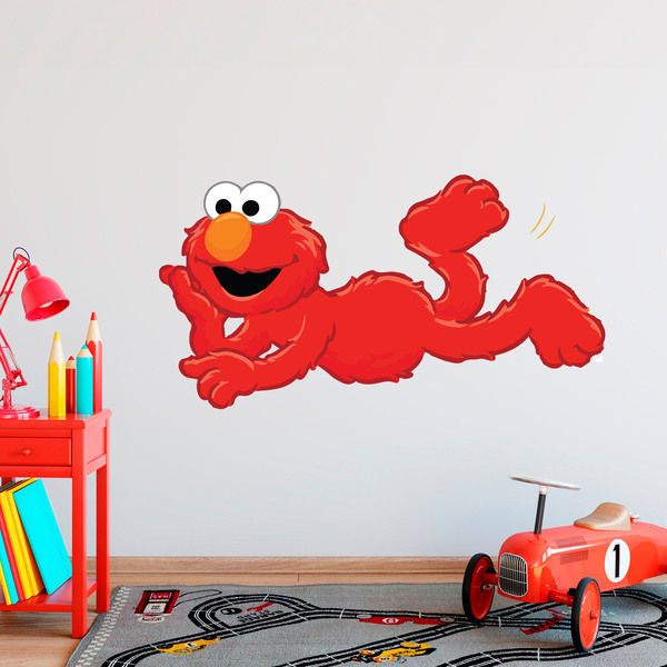 Stickers for Kids: Elmo lying down
