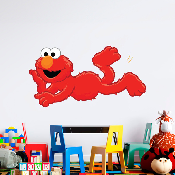 Stickers for Kids: Elmo lying down