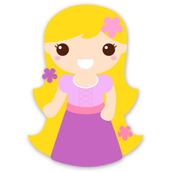 Stickers for Kids: Rapunzel